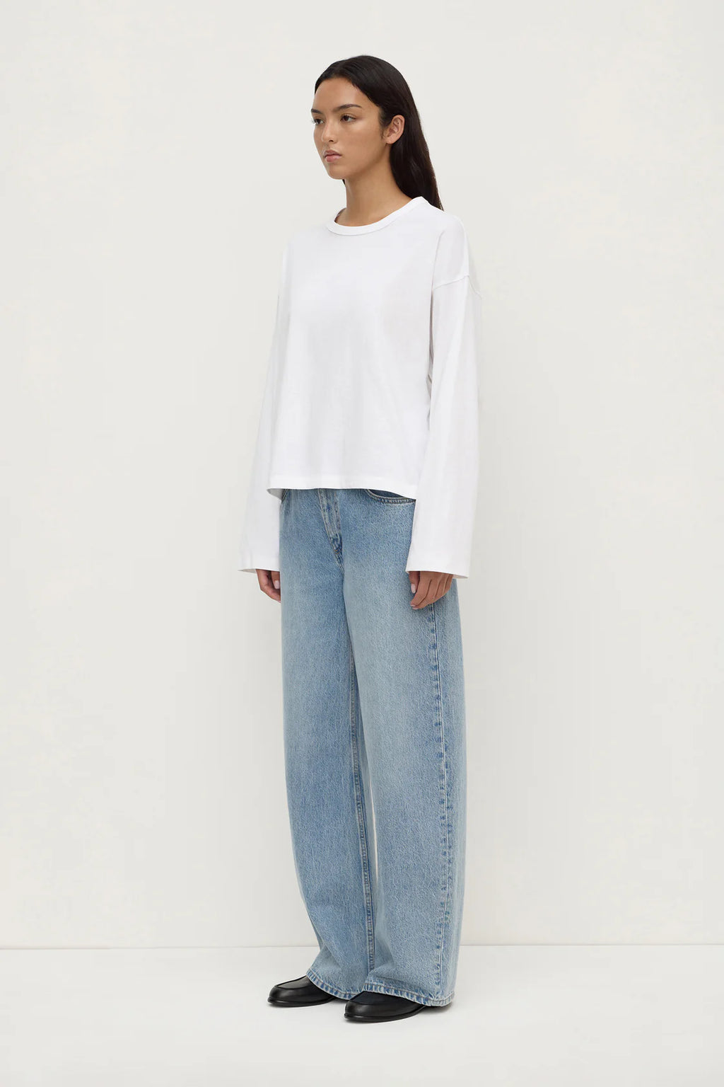 NIKITA WIDE SLEEVE TEE | WHITE