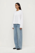 NIKITA WIDE SLEEVE TEE | WHITE