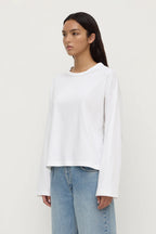 NIKITA WIDE SLEEVE TEE | WHITE