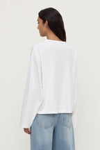 NIKITA WIDE SLEEVE TEE | WHITE