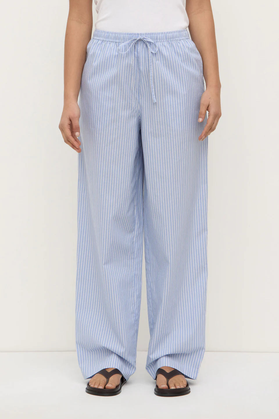 NIXIE STRIPE PANT | BLUE/WHITE STRIPE