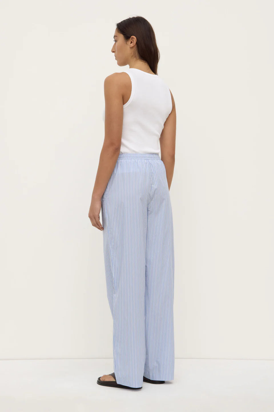NIXIE STRIPE PANT | BLUE/WHITE STRIPE
