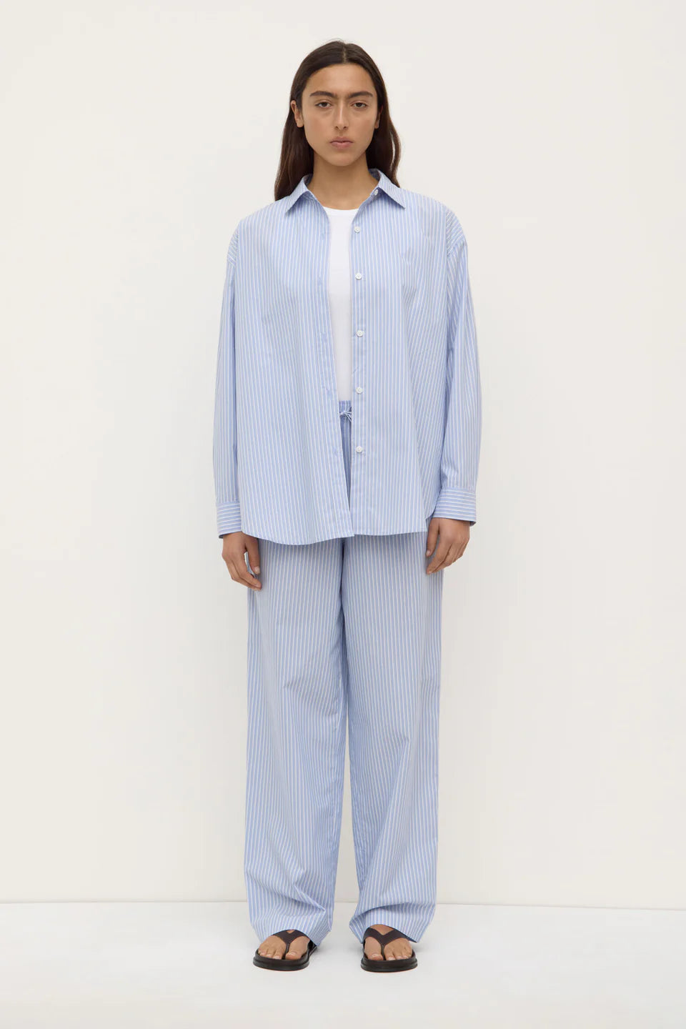 NIXIE STRIPE PANT | BLUE/WHITE STRIPE