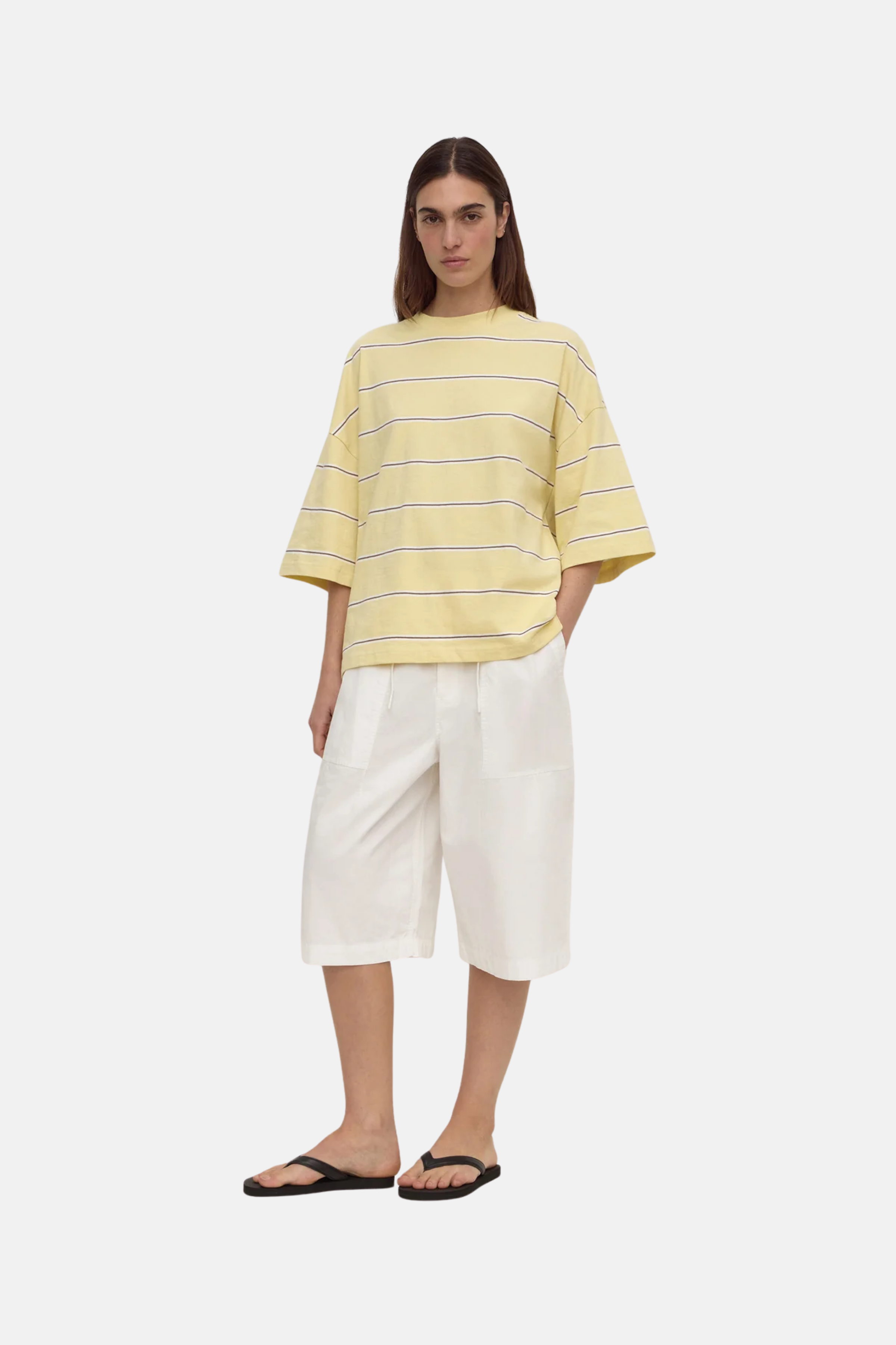 Assembly Label Nora Stripe Oversized Tee Rind Stripe