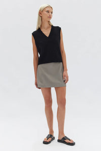 NOVA KNIT VEST | BLACK