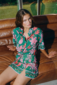 MAI TAI SHIRT | PINEAPPLE PRINT