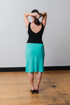 RUCHED PLUNGE TOP | NERA