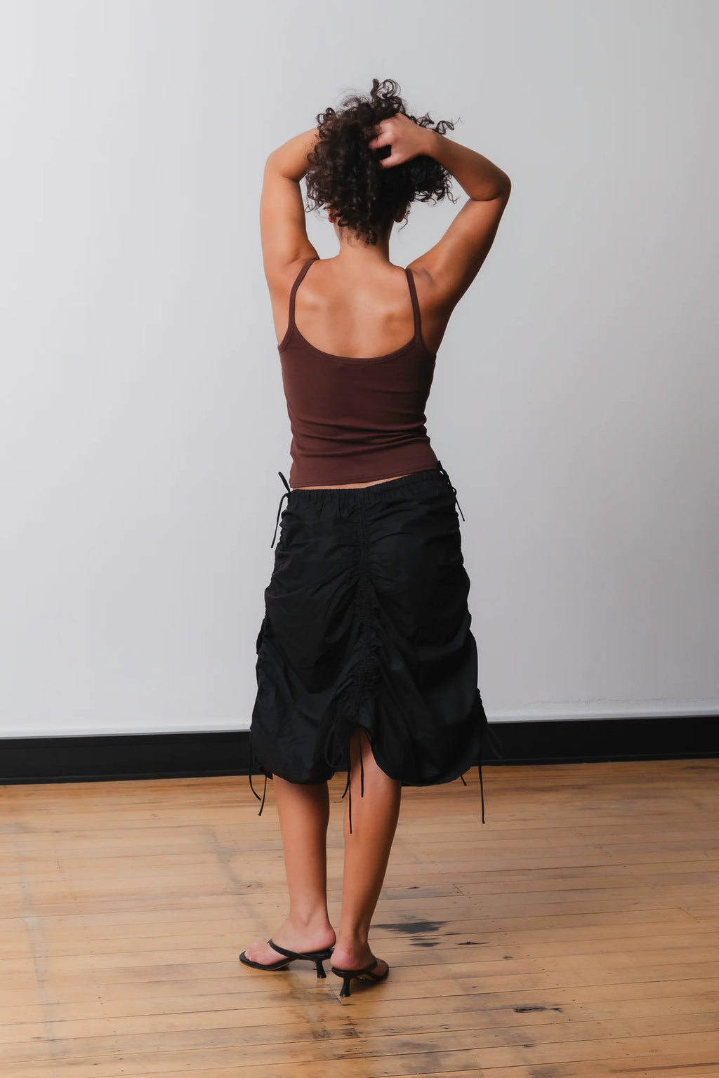RUCHED SKIRT | NERA