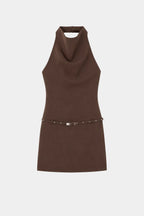 Ownley Sammie Mini Dress Chocolate