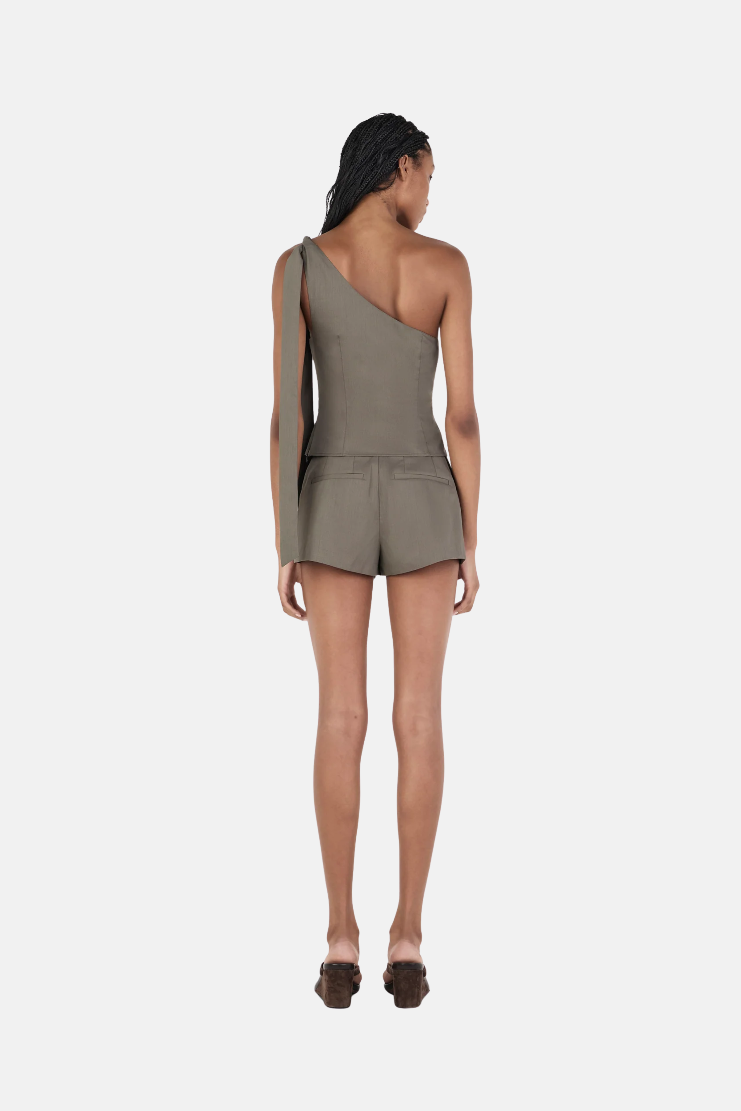 OWNLEY CARRIE ASYM TOP FOREST