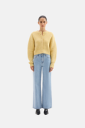 NIXON CROPPED CARDIGAN | BUTTER