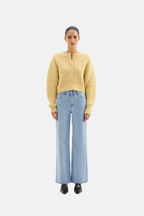 NIXON CROPPED CARDIGAN | BUTTER