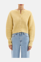 NIXON CROPPED CARDIGAN | BUTTER