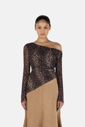 OWNLEY PAIGE LONG SLEEVE TOP BAMBI