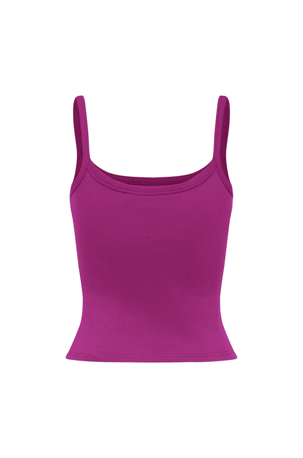RIBBED SINGLET | IRIS