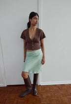 CAP SLEEVE TOP | CIOCCO CHECK