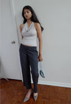 OLGA JOAN COWL NECK TOP