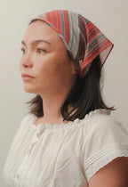 Olga Joan Headscarf Corallo