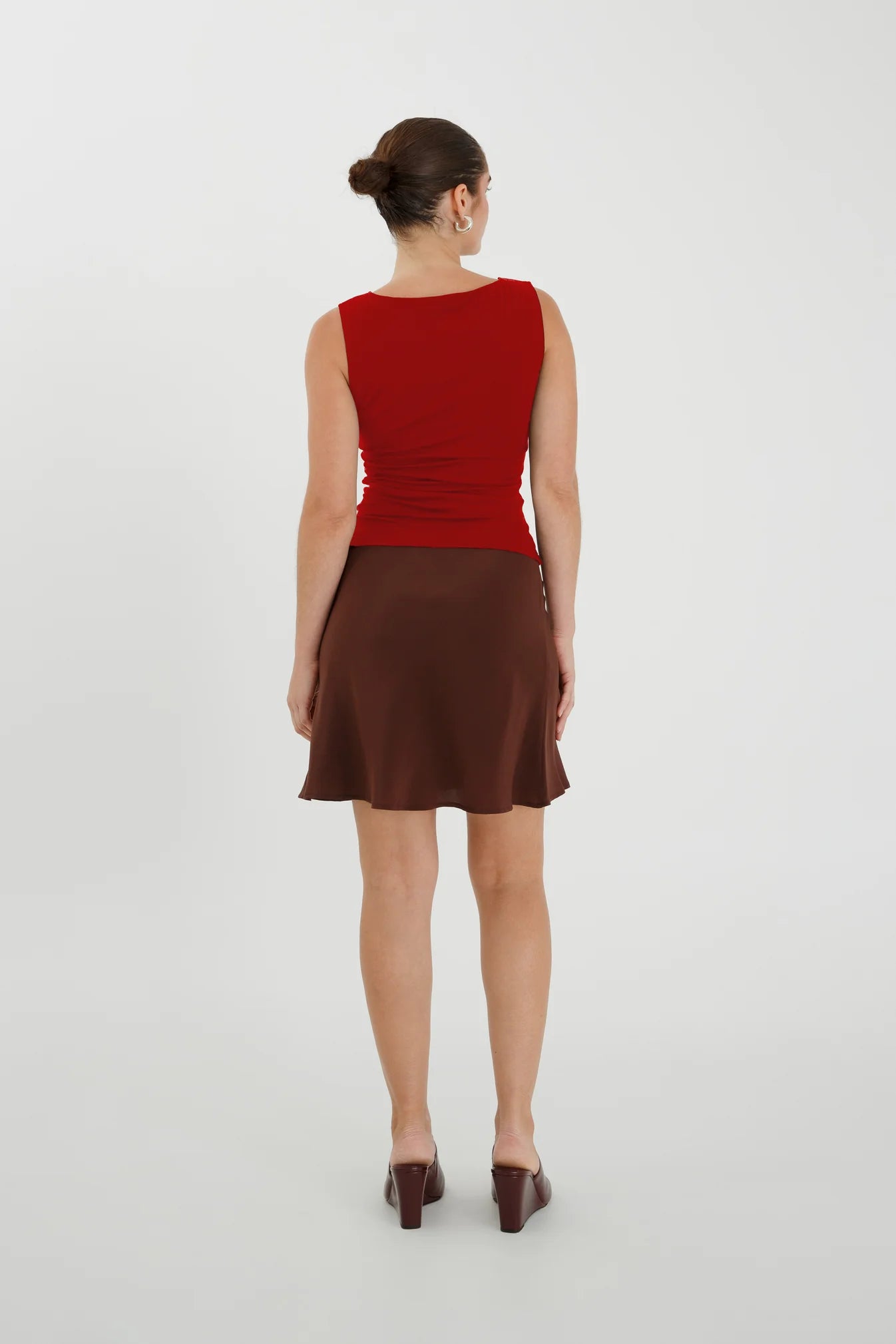 BUTTON THROUGH TANK | ROSSA