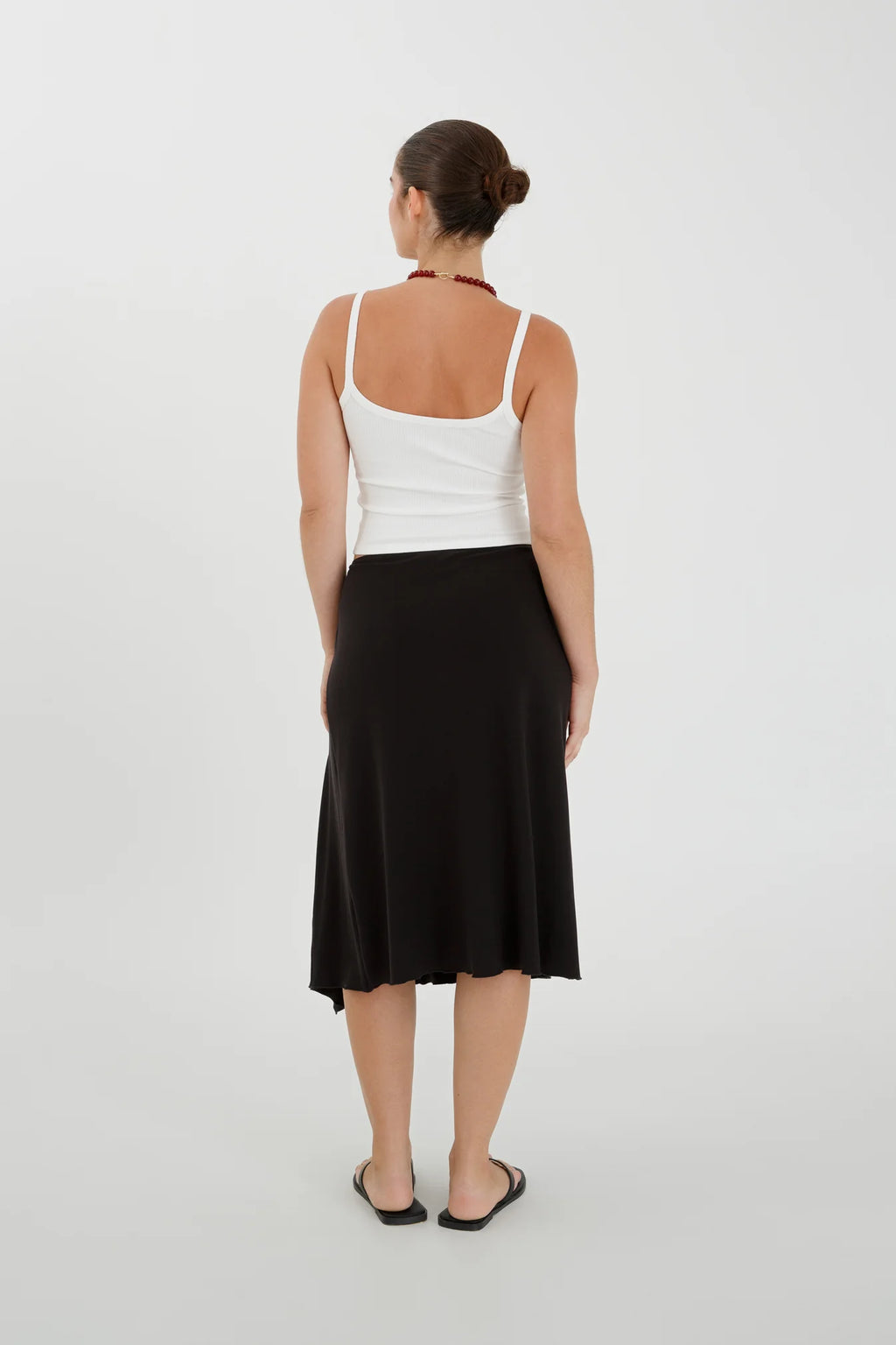 RIBBED SINGLET | BIANCA