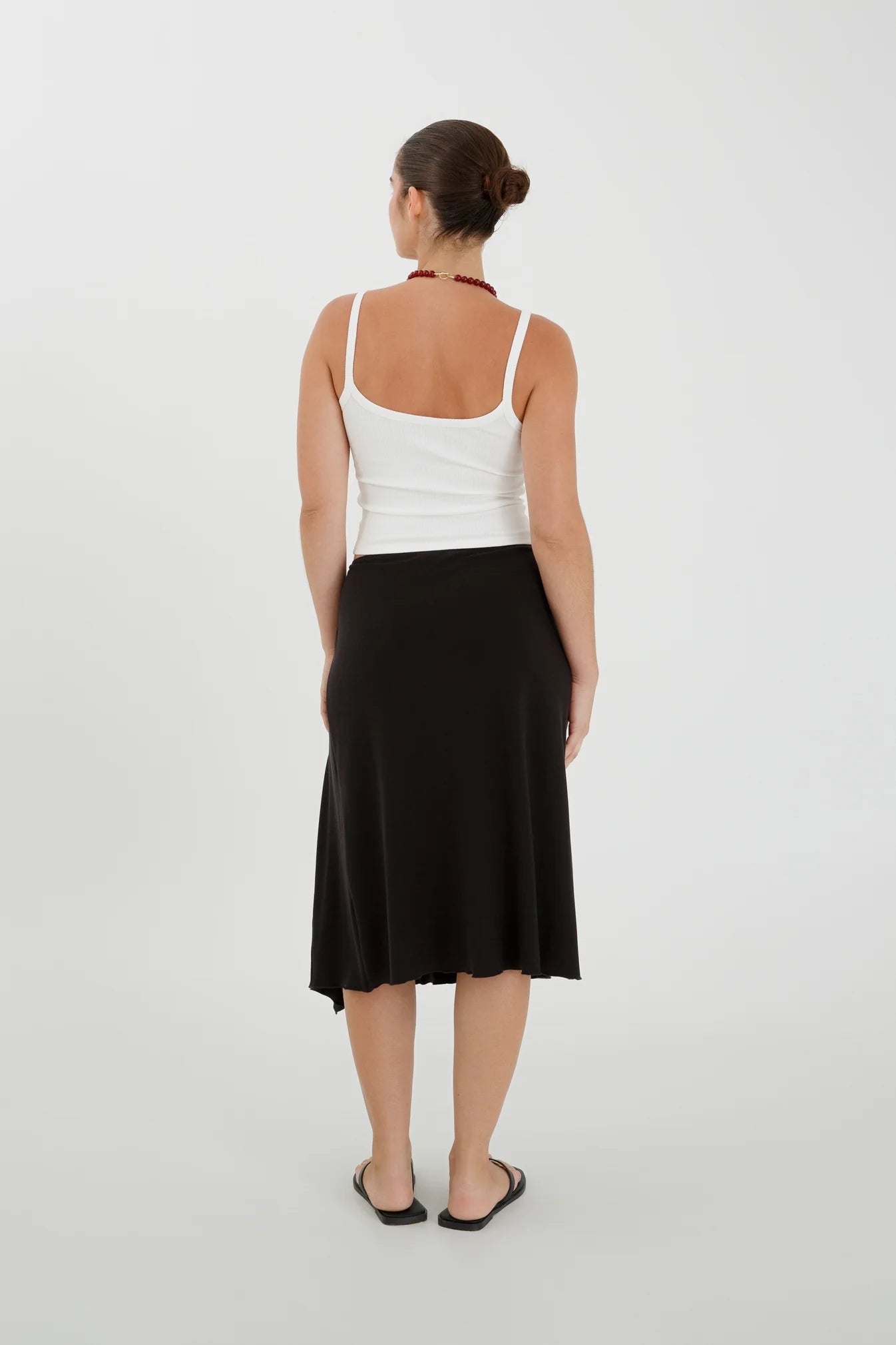 RIBBED SINGLET | BIANCA