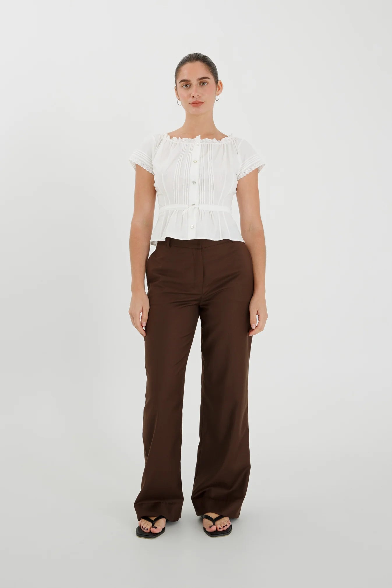PINTUCK BLOUSE | BIANCA