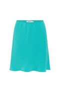 BIAS MINI SKIRT | TURCHESE