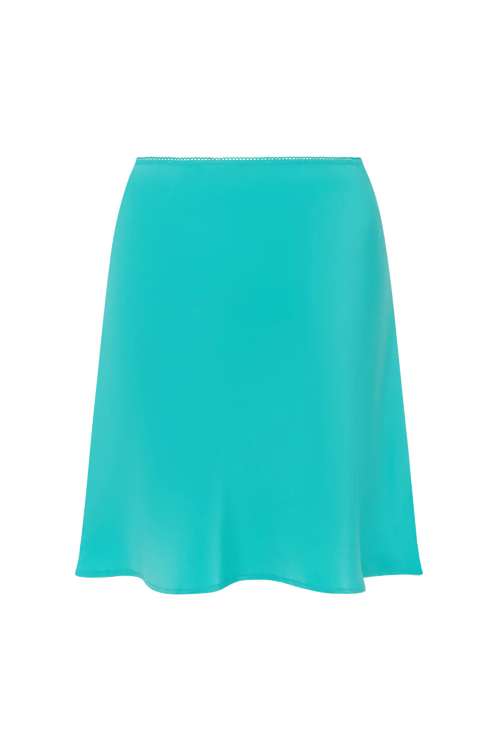 BIAS MINI SKIRT | TURCHESE