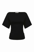 BARDOT RUCHED TOP | NERA