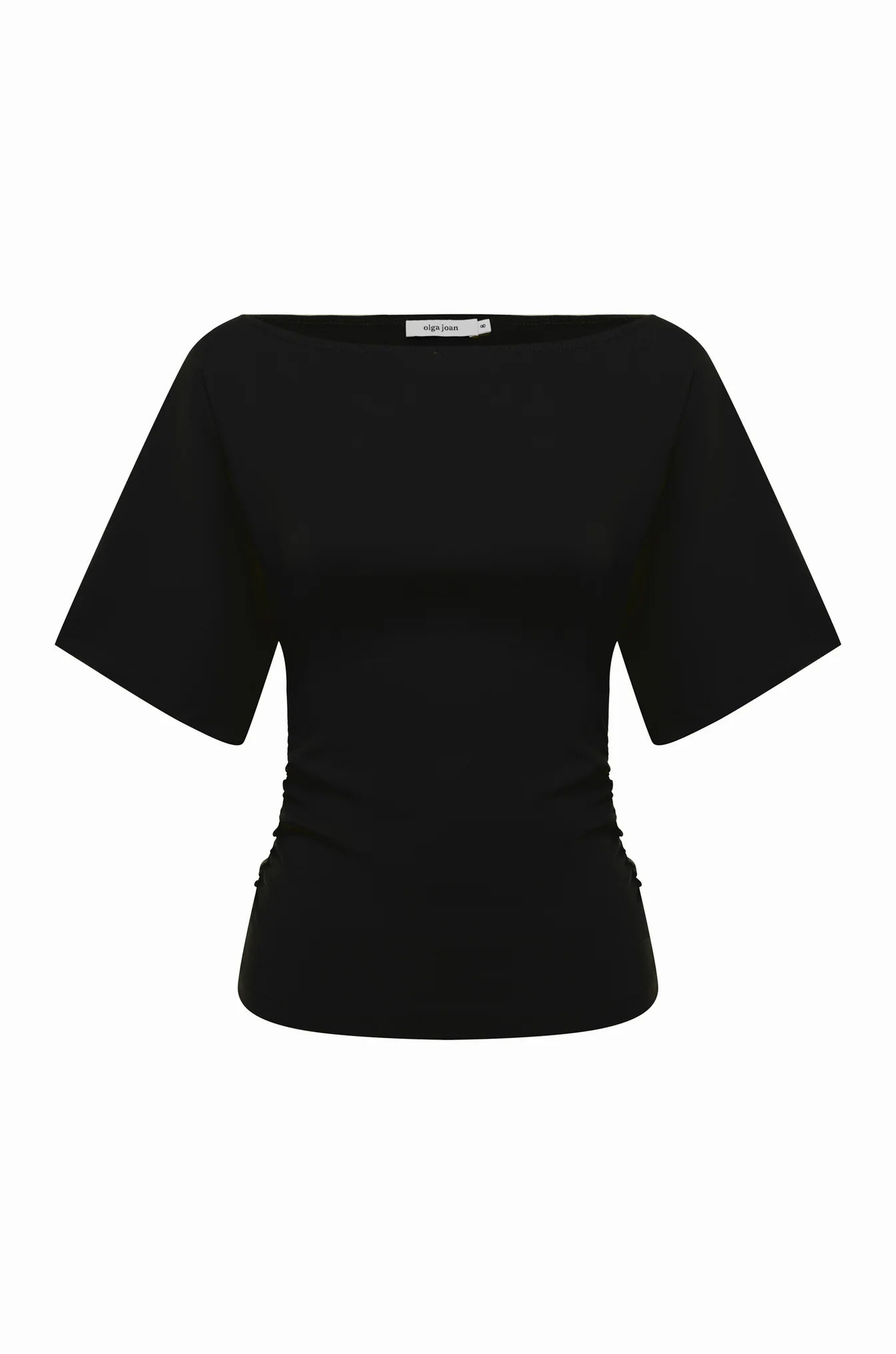 BARDOT RUCHED TOP | NERA