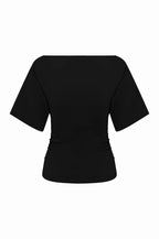 BARDOT RUCHED TOP | NERA