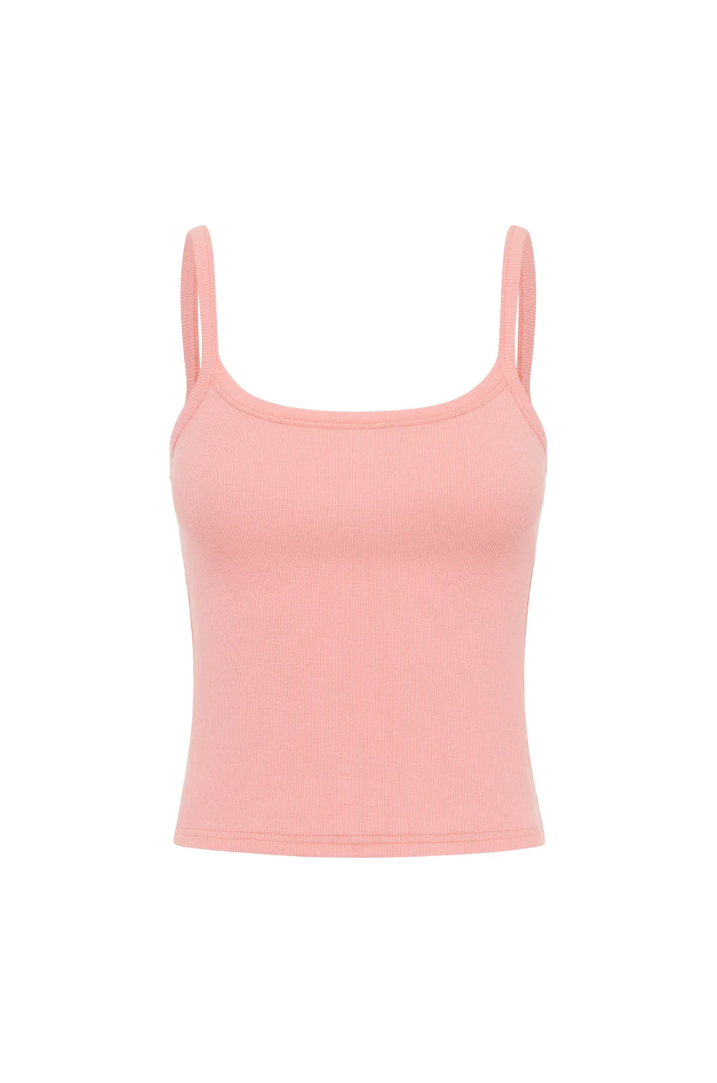 RIBBED SINGLET | ROSA