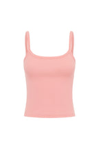 RIBBED SINGLET | ROSA