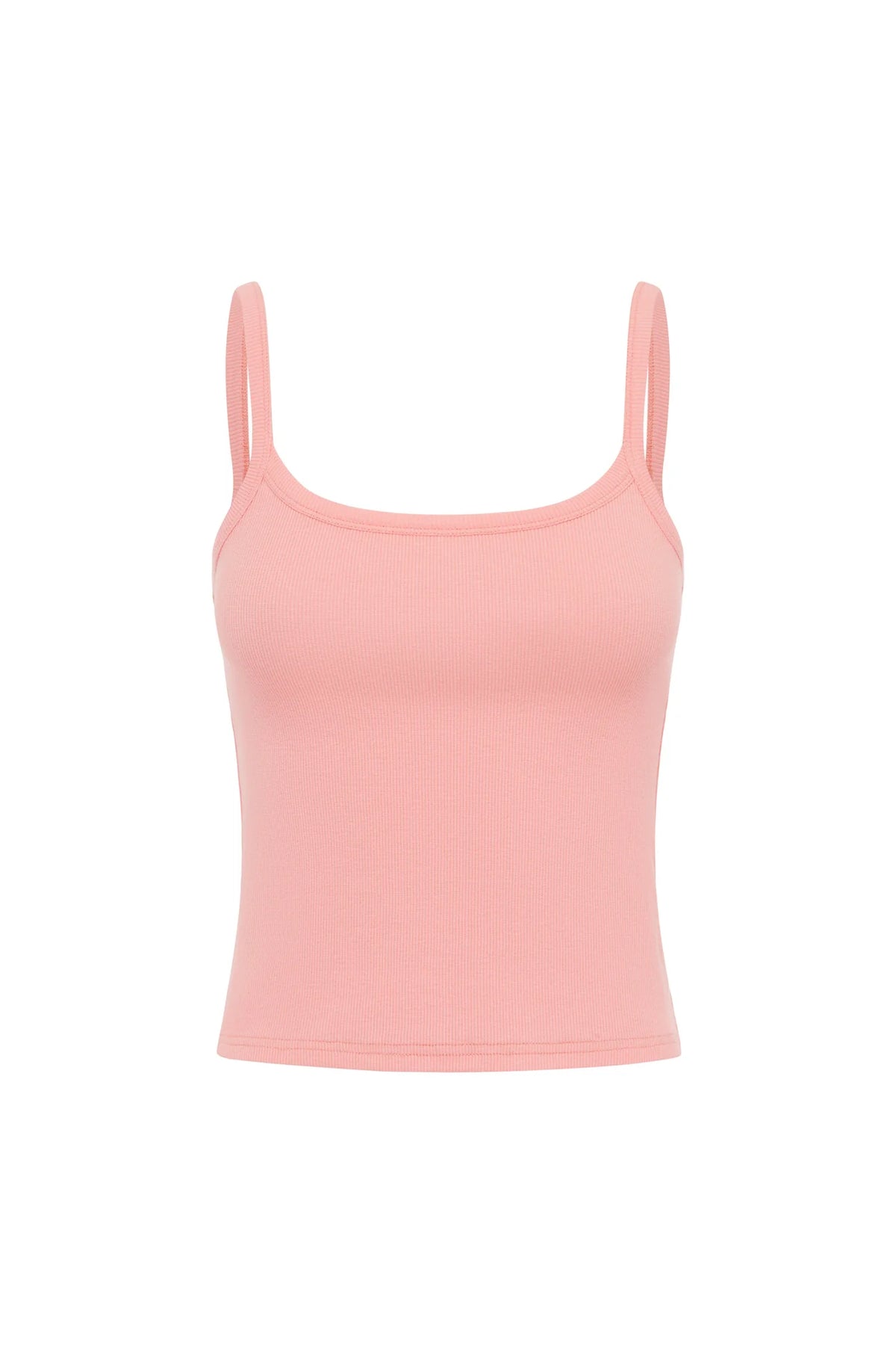 RIBBED SINGLET | ROSA