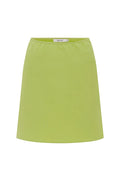 MINI SLIP SKIRT | PISTACCHIO