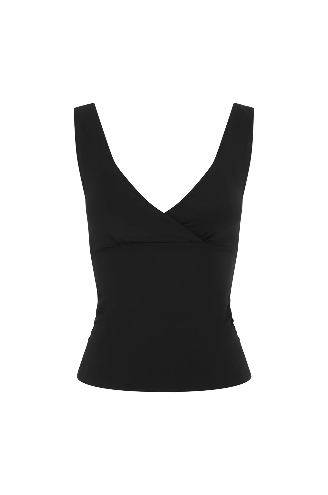 RUCHED PLUNGE TOP | NERA