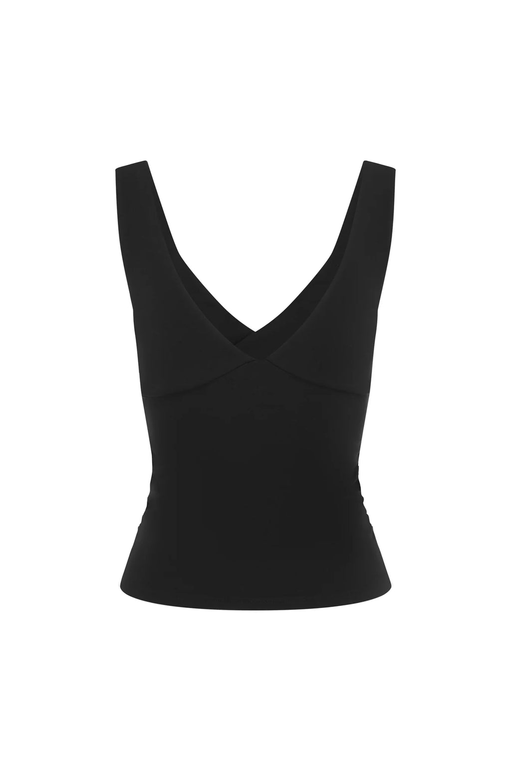 RUCHED PLUNGE TOP | NERA