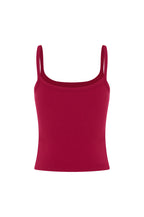 RIBBED SINGLET | VINO ROSSA