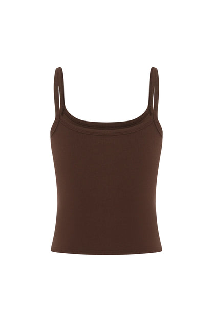 RIBBED SINGLET | CIOCCO