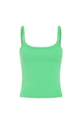 RIBBED SINGLET | VERDE