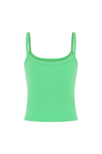 RIBBED SINGLET | VERDE