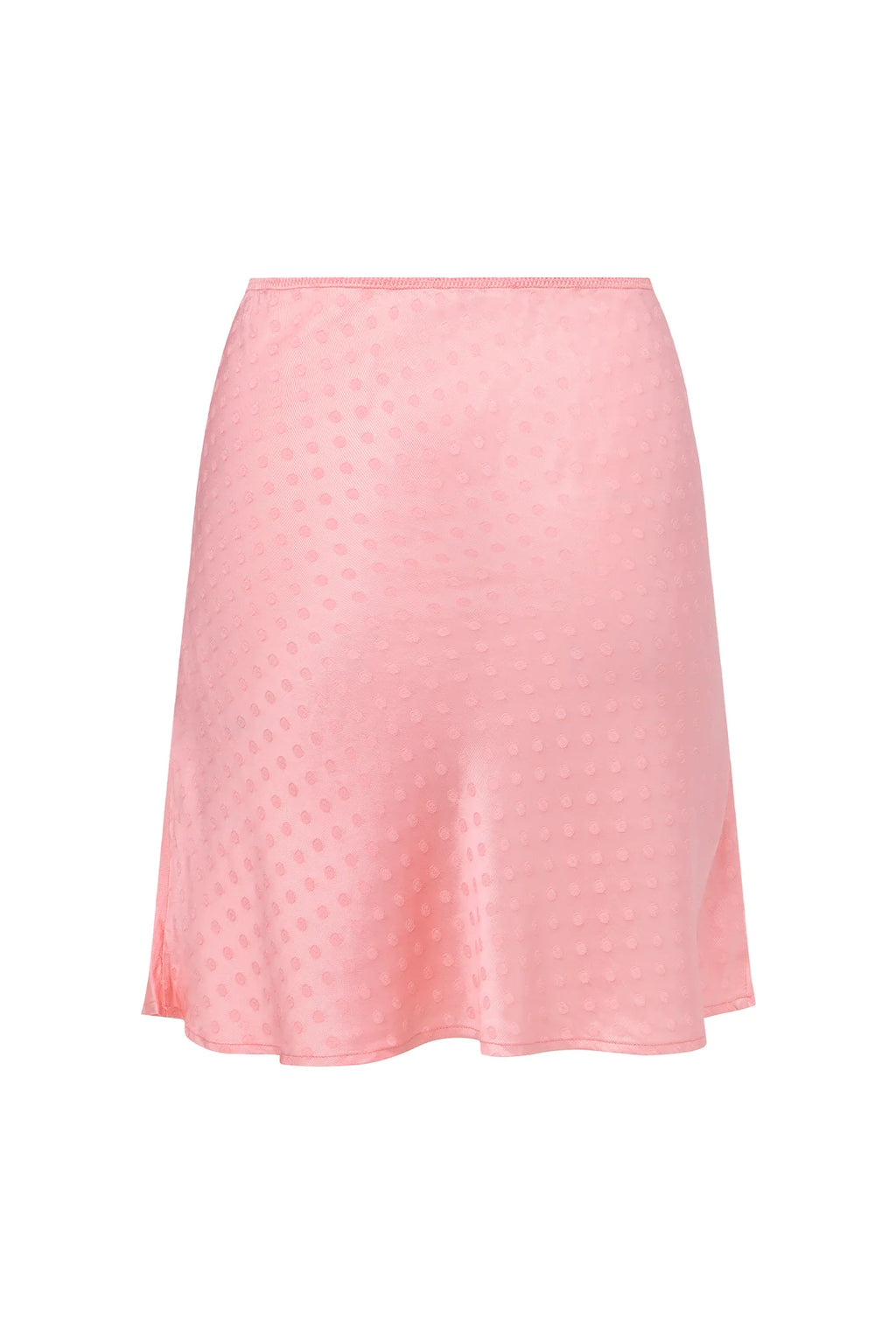 BIAS MINI SKIRT | JACQUARD ROSA