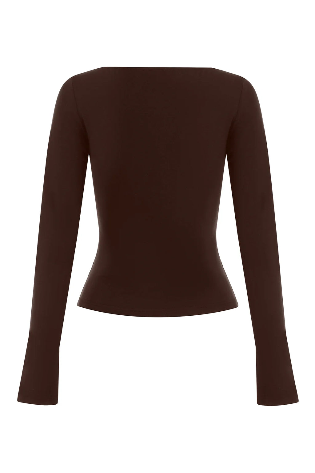 BUTTON THROUGH LONG SLEEVE TOP | CIOCCO