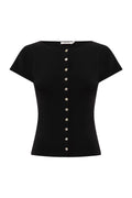 BUTTON THROUGH TEE | NERA