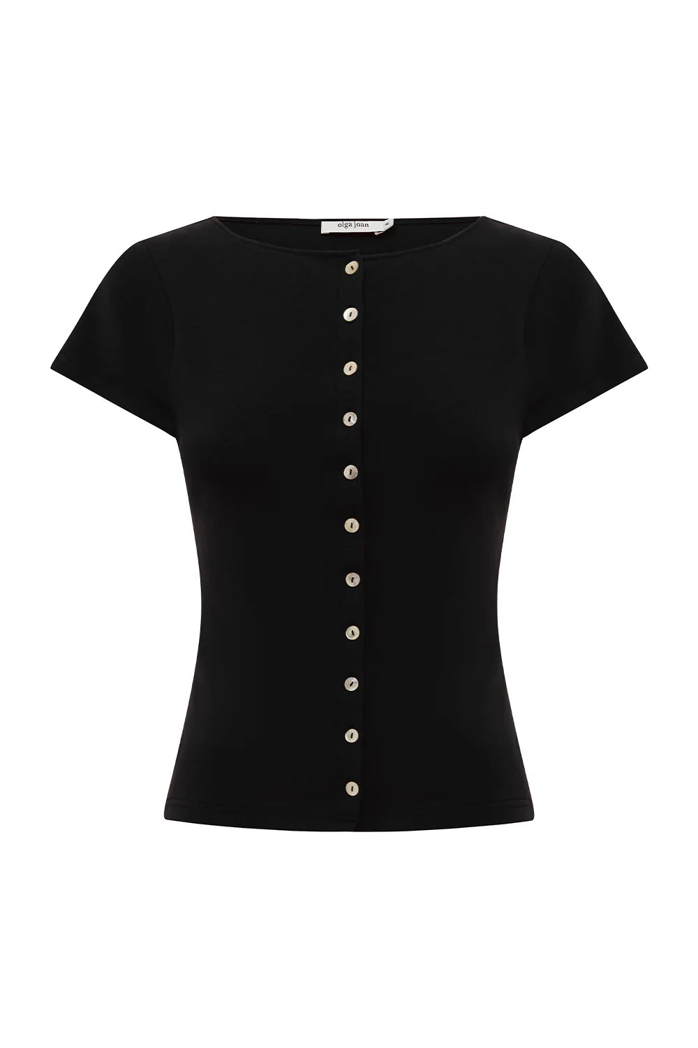 BUTTON THROUGH TEE | NERA