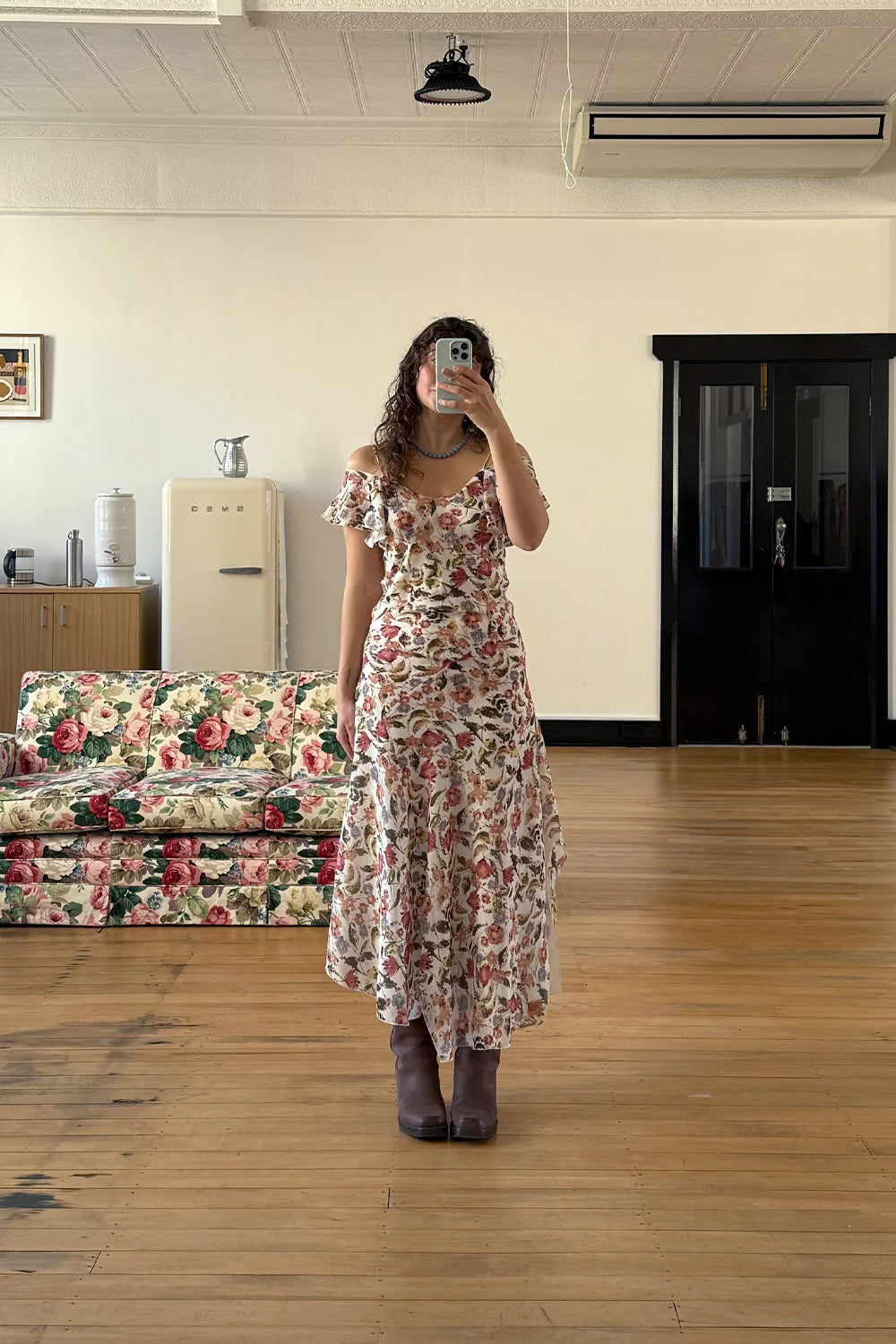 FLUTTER SLEEVE DRESS | GIARDINO