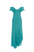 FLUTTER SLEEVE DRESS | TURCHESE