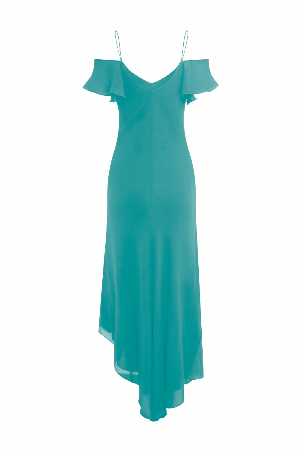 FLUTTER SLEEVE DRESS | TURCHESE
