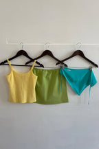 MINI SLIP SKIRT | PISTACCHIO