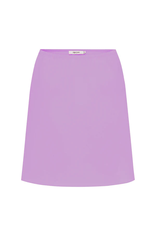 MINI SLIP SKIRT | LAVANDA